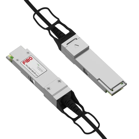 Кабель/ FIBO FT-Q100-DAC1m QSFP28 to QSFP28 DAC модуль, медный кабель Belden, 1 метр фото 1