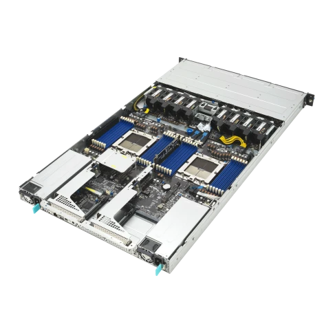 Серверная платформа/ ASUS RS700A-E13-RS4U, 1U, 2 x  SP5 LGA6096 400W, 24x DDR5 6400, 4x 3.5" hsb NVMe, 2x PCIex16+ 2x OCP3.0 x16, no LAN, 1+1 2000W фото 4