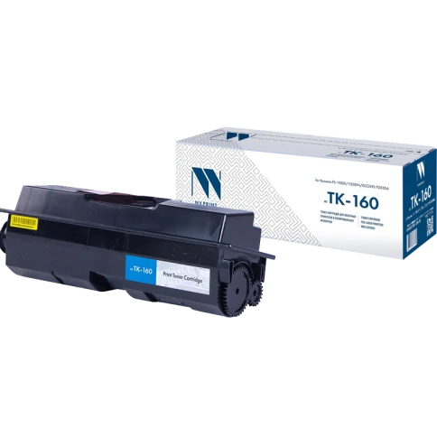 -/ Тонер-картридж NVP NV-TK-160 для Kyocera Ecosys P2035d/ P2035d/ FS 1120/ 1120D/ 1120DN (2500k) фото 1