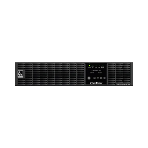 ИБП CyberPower OL1500ERTXL2U, Rackmount, Online, 1500VA/1350W, 8 IEC-320 С13 розеток, USB&Serial, RJ11/RJ45, SNMPslot, LCD дисплей, Black, 0.5х0.6х0.2м., 22.3кг./ UPS Online CyberPower OL1500ERTXL2U 1500VA/1350W USB/RS-232/Dry/EPO/SNMPslot/RJ11/45/ВБМ фото 5