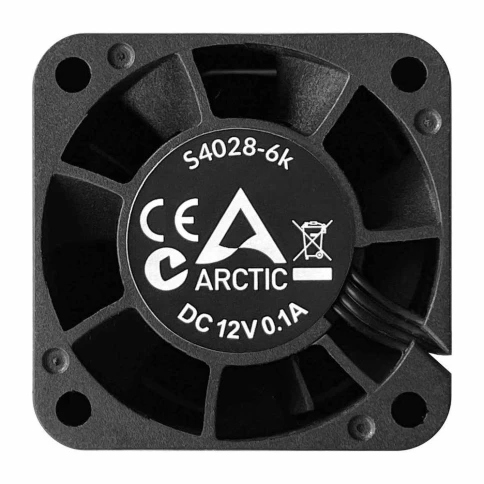 Вентилятор корпусной Arctic Cooling S4028-6K 5-Pack 250 - 6000 rpm Dual Ball Bearing  4-Pin Fan-Connector (ACFAN00273A) фото 3