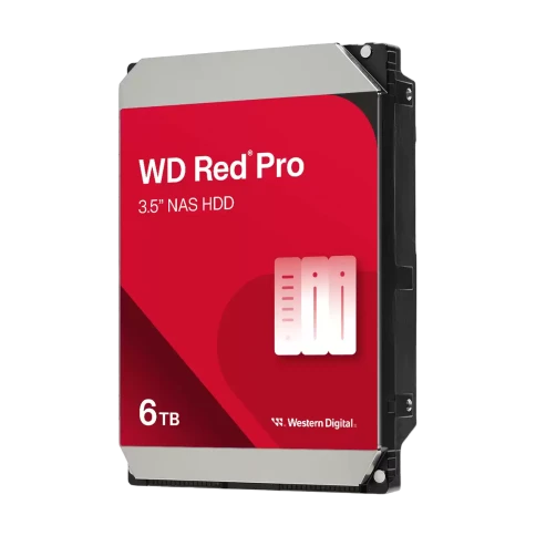 Жесткий диск/ HDD WD SATA3 6Tb Red Pro 7200  256Mb 1 year warranty (replacement WD6003FFBX, WD60EFZX) фото 1