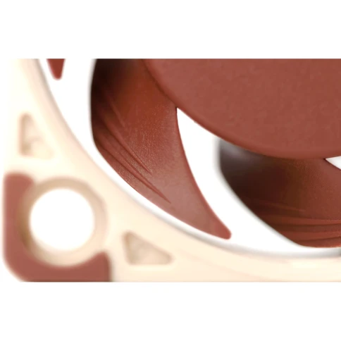 Кулер для корпуса/ Case Cooler Noctua NF-A4x20 5V PWM (40x40x20mm, 4-pin PWM, 5.53CFM, 14.9dBA, 5000RPM, Beige/Brown) фото 5