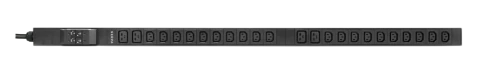 Блок розеток «Nerpa PU» IRON Basic, 0U, single phase, input IEC 60309 230V 32A, outputs (20)C13 (4)C19 фото 1