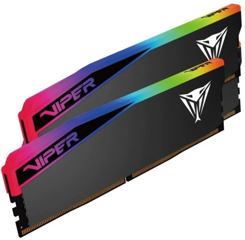 Оперативная память DDR5 2x32GB 6000MHz Patriot VEUR564G6028K Viper Elite 5 Ultra RGB RTL Gaming PC5-48000 CL28 DIMM 288-pin 1.4В kit single rank с радиатором Ret фото 5