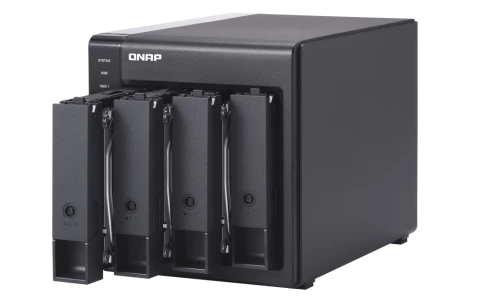 Полка расширения сетевого хранилища без дисков/ channel QNAP DAS TR-004 4 Bay 2.5/3.5 SATA  Type-C USB 3.1 Gen 1 (5 Gb/s ) Direct Attached Storage with Hardware RAID фото 3