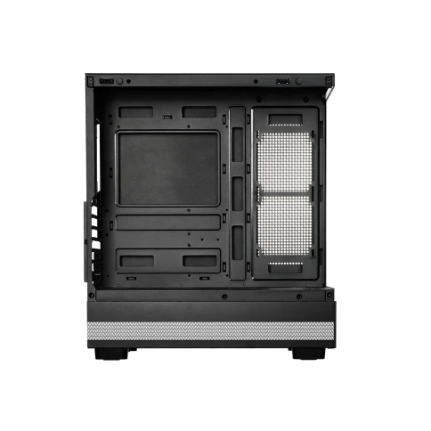 Корпус без блока питания/ Case PCCooler C3 Q500 BK, Midi-Tower, TG, no fans, 1xUSB 3.0 + 1xUSB 2.0 + 1xUSB-C, ATX, mATX, mITX Black фото 2
