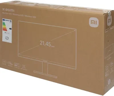 Монитор Xiaomi 21.45 " Monitor A22i 1920x1080, VA, 16:9, 178° /178°, 75 Hz, 6 ms, 250cd/ m2, 3000:1, Наклон экрана, 1xHDMI (v.1.4), 1x VGA(D-SUB), sRGB 99%, VESA 75x75, Black,  A22FAB-RAGL (ELA5230EU) фото 8