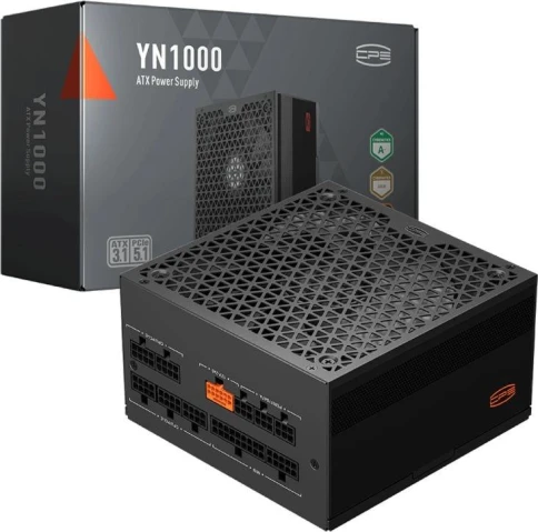 Блок питания PcCooler ATX 1000W P5-YN1000-G1F 80+ gold (20+4pin) APFC 120mm fan 6xSATA Cab Manag RTL [P5-YN1000-G1FFBK1-EU] фото 7