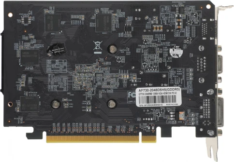 Видеокарта Afox PCI-E 3.0 AF740-2048D5H3-V2 NVIDIA GeForce GT 740 2Gb 128bit GDDR5 993/5000 DVIx1 HDMIx1 CRTx1 HDCP Ret фото 3