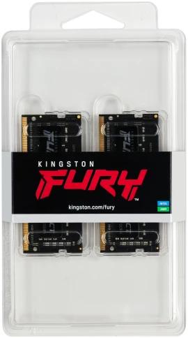 Память оперативная/ Kingston 16GB 3200MT/s DDR4 CL20 SODIMM (Kit of 2) FURY Impact фото 3