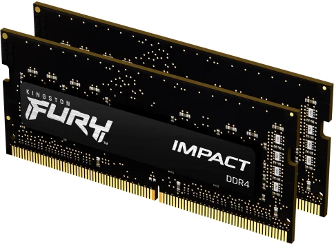 Память оперативная/ Kingston 16GB 3200MT/s DDR4 CL20 SODIMM (Kit of 2) FURY Impact фото 2