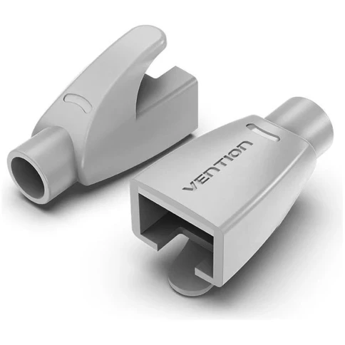Колпачки изолирующие Vention IODH0-50 для разъемов RJ-45 (50шт.) - Сер фото 1