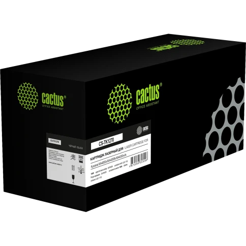-/ Картридж лазерный Cactus CS-TK1270 TK-1270 черный (10000стр.) для Kyocera MA4000x/MA4000fx/MA4000wifx с чипом фото 1