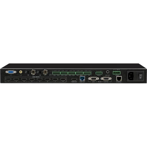 Масштабатор HDMI / VGA / CV в HDMI / HDBaseT; поддержка 4К60 4:4:4, усилитель мощности аудио [72-00003030]/ Масштабатор HDMI / VGA / CV в HDMI / HDBaseT; поддержка 4К60 4:4:4, усилитель мощности аудио фото 2