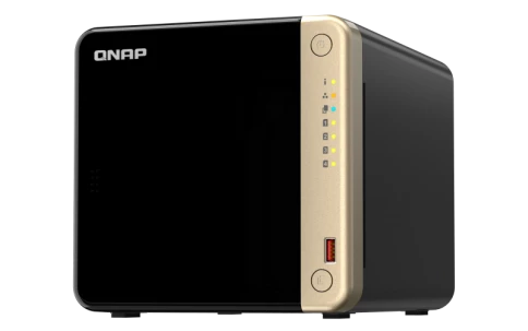 Сетевое хранилище/ SMB QNAPTS-464-8G NAS 4 HDD trays, 4-core Intel Celeron N5105/N5095 2.0-2.9 GHz, 8 GB RAM (1 x 8 GB) up to 16 GB (2 x 8GB), 2x2.5 Gigabit Ethernet , 2xUSB 3.2 Gen 2 (10Gbps), 2xUSB 2.0 port, 1xHDMI, 2xM.2 PCIe Gen 3 x1 slots фото 2