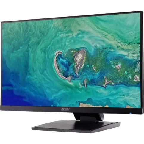 Монитор/ ACER UT241YBbemiphuzx 23.8'', ZeroFrame, Black, 10 point MultiTouch, PCR 85%+OBP 5%, 16:9, IPS, 1920x1080, 4 (GTG)ms, 250cd, 120Hz, 1xHDMI(1.4) + 1xDP(1.2) + 1xType-C(90W) + RJ45 + SPK + Audio Out + USB 3.2x2+USB-B (2up 2down), Speakers фото 2