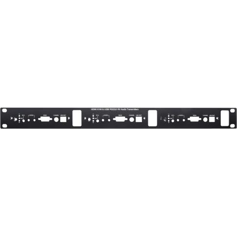 Панель/ SC&T TPN003BT Монтажная панель 19"(1U), для установки трех передатчиков HKM02BT фото 1