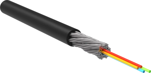 ITK Кабель оптический ОКМБ-02нг(А)-HF-4М6-2,5 500 фото 1