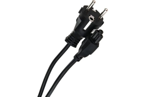 Кабель/ Кабель питания для ноутбуков, 3-pin, с заземлением, 220V (Европейский стандарт) <TP022-1.8-BK> 1,8m фото 3