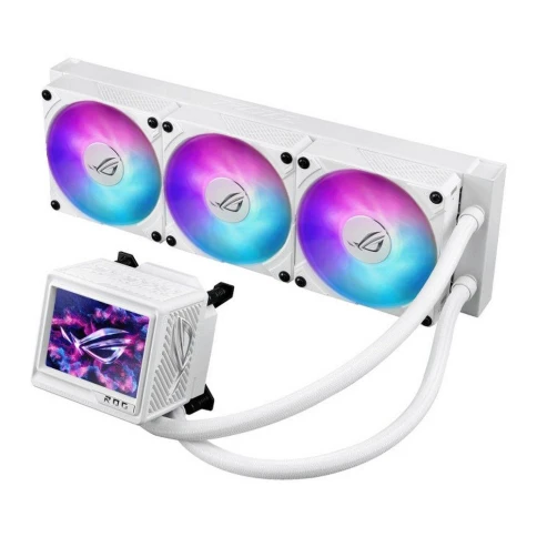 Жидкостная система охлаждения ASUS ROG RYUJIN III 360 ARGB EXTREME WHT фото 7