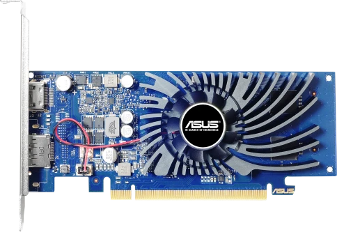Видеокарта/ VGA ASUS NVIDIA GeForce GT 1030 2GB, GDDR5/64-bit, PCIe 3.0, 1xHDMI 2.0, 1xDP, 2-slot  90YV0AT2-M0NA00 фото 1
