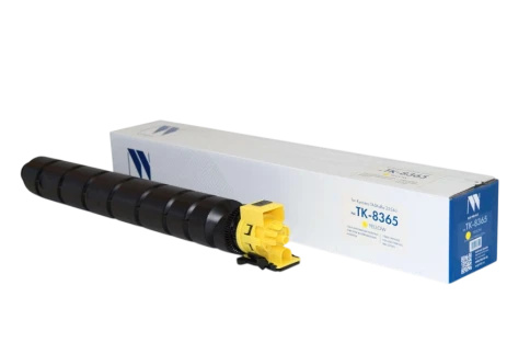 -/ Тонер-картридж NVP  NV-TK-8365 Yellow для Kyocera TASKalfa 2554ci (12000k) фото 1