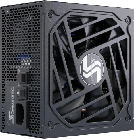 Блок питания Seasonic ATX 1000W Focus GX-1000 80+ gold (20+4pin) APFC 135mm fan 10xSATA Cab Manag RTL [GX-1000 V4 SRP-FGX102-A5A32SF] фото 1