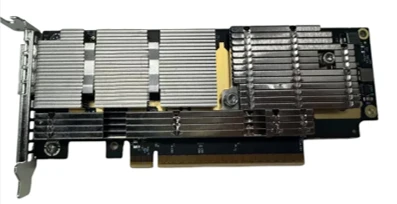 Сетевая карта Infiniband/ CX75310A ConnectX-7 HHHL Adapter Card, 200GbE / NDR200 IB (default mode), Single-port OSFP, PCIe 5.0 x16, Crypto Disabled, Secure Boot Enabled, Ta ll Bracket фото 1