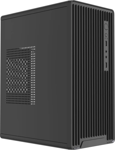 Корпус Accord ACC-M258-02B черный без БП mATX 1x80mm 2xUSB2.0 audio фото 1