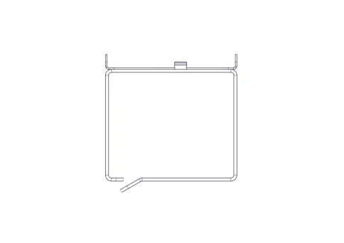 Horizontal Cable Organizer Uniprom Series, 2U, Steel Rings фото 13
