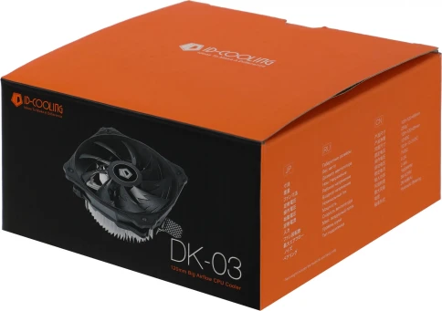 Кулер ID-Cooling DK-03 Soc-AM5/AM4/1200/1700/1851 черный 3-pin 26dB Al 100W 250gr Ret [DK-03] фото 10