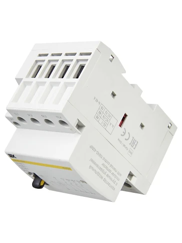 Контактор модульный с ручным упр. КМ40-40МР AC KARAT IEK фото 4