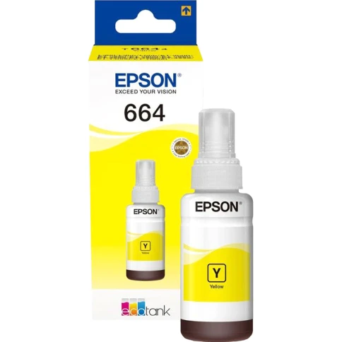 Чернила/ Epson L100 Yellow ink bottle 70ml фото 2