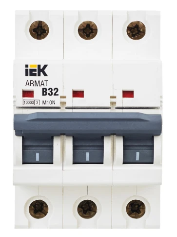ARMAT Авт. выкл. M10N 3P B 32А IEK фото 6
