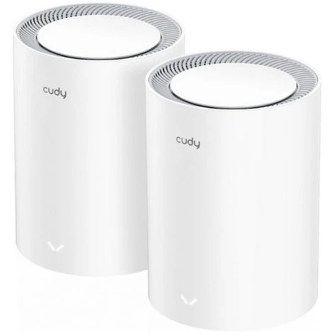 Wi-Fi Mesh-система/ AX3000 Wi-Fi 6 Mesh 2.5G Solution 2-Pack, Dual-Band,  Chipset MT7981BA+MT7976CN+RTL8221B, 802.11ax/ac/a/b/g/n,  2402Mbps at 5GHz + 574Mbps at 2.4GHz,  2.5G WAN+GE LAN, 5 internal antennas,  MU-MIMO, DDNS, Zerotier/Wireguard/OpenVPN/IPS фото 1