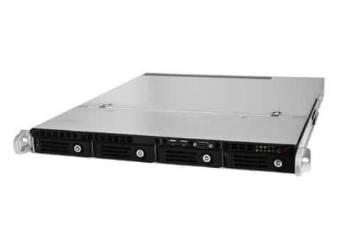 Серверный корпус/ 1U chassis;  Mini-ITX, Micro-ATX, ATX MBs; 4 x 3.5'' фото 8