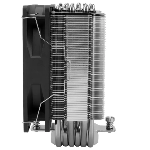 Кулер для процессора/ CPU Cooler Thermalright Burst Assassin 120 SE  (4-pin PWM, 148mm, Al/Cu, 6x6mm, 1x120mm, 66.17CFM, 25.6dBA, 1550RPM, S: 1851/1700/1200/115X, AM5/AM4, silver, black) фото 8