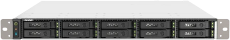 Сетевое хранилище без дисков/ ENTERPRISE QNAP TS-h1090FU-7232P-64G QTS hero NAS, AMD EPYC 7232P/7252 3.1-3.2 GHz, 64 GB DDR4 ECC (8 x 8 GB) up to 1.5 TB (12 x 128 GB), 10x2.5-inch U.2 PCIe NVMe / SATA bays, 2x25 GbE SFP28, 2x2.5 GbE, 3xUSB 3.2 Gen 1, rack фото 7