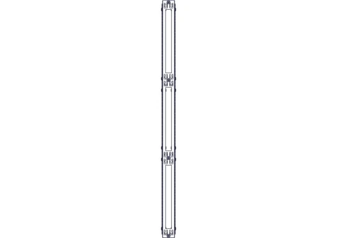 Systeme Electric vertical cable manager, Excelente series, plastic fingers, with cover, for 42U cabinets 750mm and 800mm wide фото 13