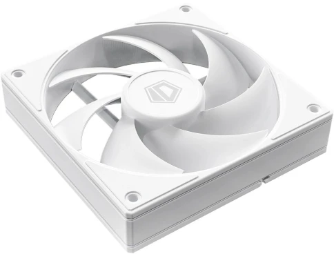 Вентилятор для корпуса ID-Cooling AF-125-W 120х120x25 белый 4-pin 30дБ Ret [AF-125-W] фото 7