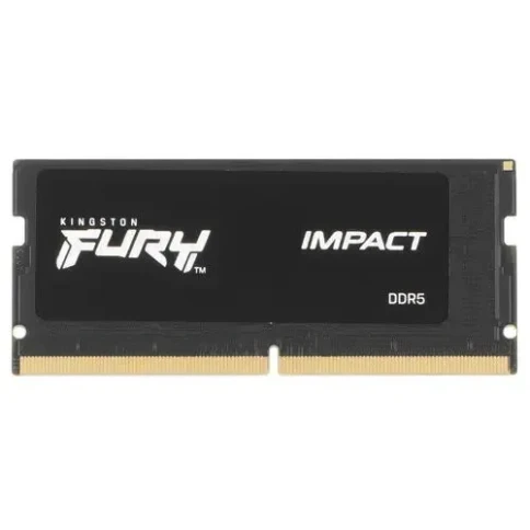 Память оперативная/ Kingston 16GB 5600MT/s DDR5 CL40 SODIMM FURY Impact PnP фото 1