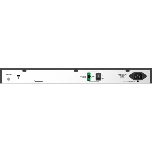 Коммутатор/ DGS-3000-28L/B Managed L2 Switch 24x1000Base-T, 4x1000Base-X SFP, Surge 6KV, CLI, RJ45 Console, RPS, Dying Gasp фото 3