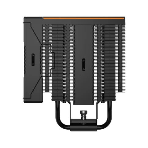 Кулер для процессора/ CPU Cooler PCCooler RZ620Pro TC BK (265W, 4-pin PWM, 160mm, Al/Cu, 6x6mm, 2x120mm, 80CFM, 36.2dBA, 2400RPM, S: 1851/1700/1200/115X, AM5/AM4, black) фото 7