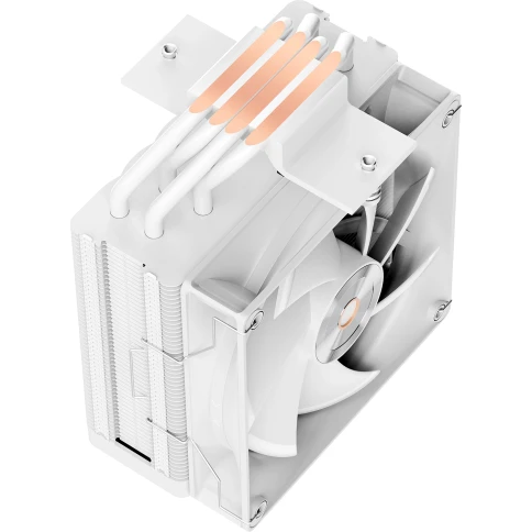Кулер для процессора/ CPU Cooler Ocypus Delta A40 WH ARGB (220W, 4-pin PWM, 156.7mm, Al/Cu, 4x6mm, ARGB, 1x120mm, 73CFM, 29dBA, 2000RPM, S: 1851/1700/1200/115X, AM5/AM4, white) фото 5