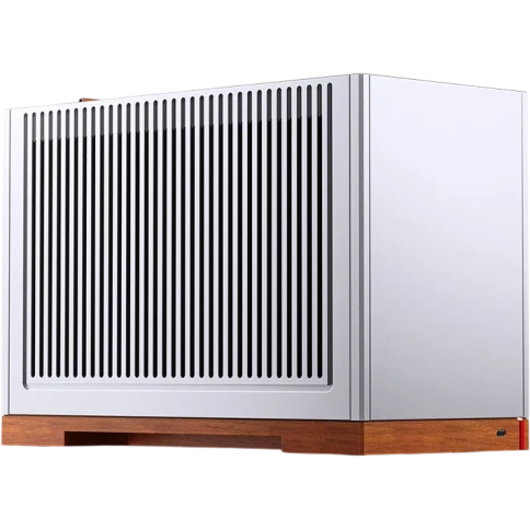 Корпус без блока питания/ Case JONSBO T9, Micro-Tower, no fan, 1xUSB-C 3.2, SFX PSU Support, mITX Silver фото 1