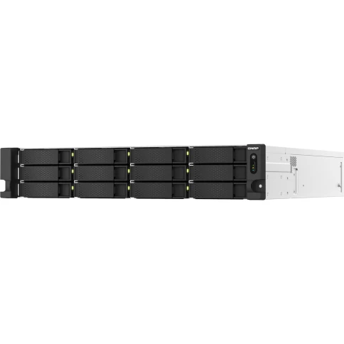 Сетевое хранилище без дисков/ ENTERPRISE QNAP TS-h1887XU-RP-E2336-32G QuTS hero NAS, Xeon E-2336 6C 12T 2.9-4.8GHz, 32 GB ECC DDR4 (2 x 16 GB) up to 128GB (4 x 32 GB), 18-bay (12 x 3.5-inch SATA + 6 x 2.5-inch SATA), 2x10 GbE, 2x2.5 GbE, 3xPCIe Slot (2 x фото 5