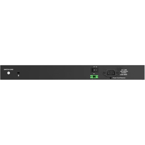 Коммутатор/ DGS-1210-28XS/ME/B2A Managed L2 Metro Ethernet Switch 24x1000Base-X SFP, 4x10GBase-X SFP+, CLI, RJ45 Console, RPS фото 3