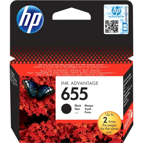 Картридж/ HP 655 Black Ink Cartridge фото 1