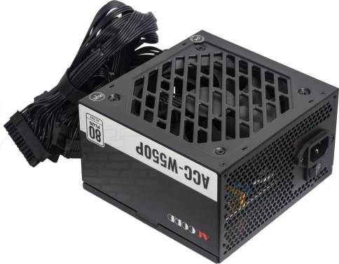 Блок питания Accord ATX 550W ACC-W550P 80 PLUS WHITE (20+4pin) 120mm fan 6xSATA [ACC-W550P] фото 1